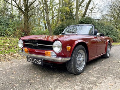 Lot 51 - 1969 Triumph TR6