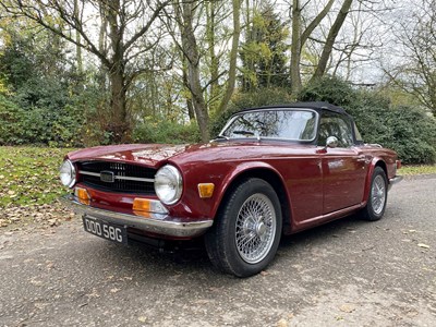 Lot 51 - 1969 Triumph TR6