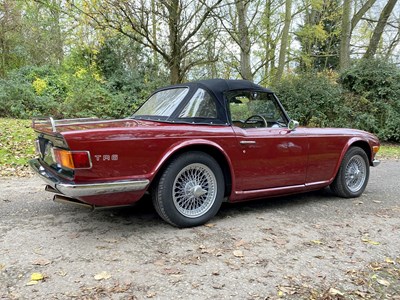 Lot 51 - 1969 Triumph TR6