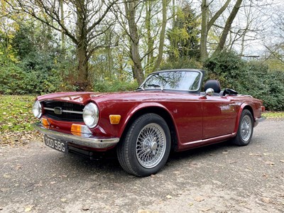 Lot 51 - 1969 Triumph TR6