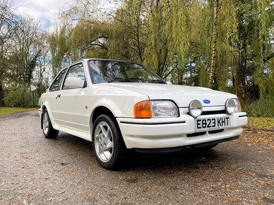 Lot 78 - 1987 Ford Escort Series 2 RS Turbo