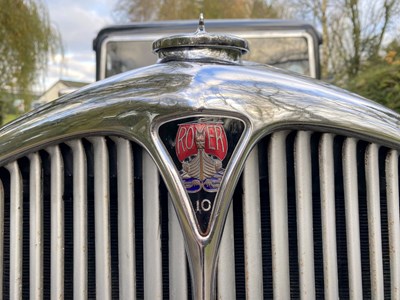 Lot 77 - 1938 Rover 10 P1