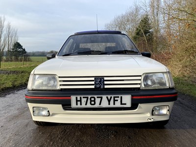 Lot 8 - 1990 Peugeot 205 GTi  1.6