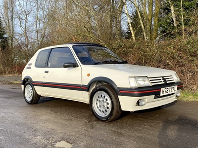 Lot 8 - 1990 Peugeot 205 GTi  1.6