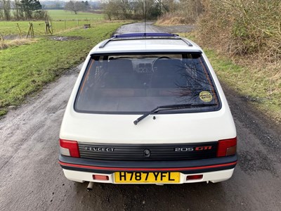 Lot 8 - 1990 Peugeot 205 GTi  1.6