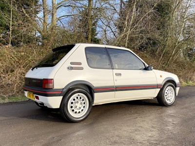 Lot 8 - 1990 Peugeot 205 GTi  1.6