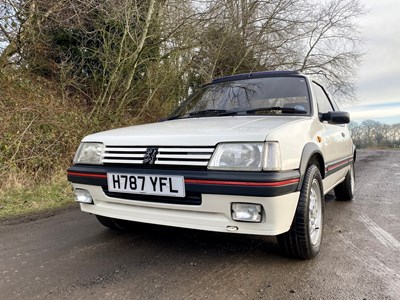 Lot 8 - 1990 Peugeot 205 GTi  1.6