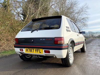 Lot 8 - 1990 Peugeot 205 GTi  1.6