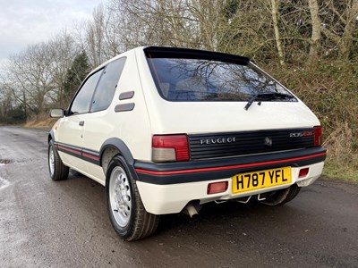 Lot 8 - 1990 Peugeot 205 GTi  1.6