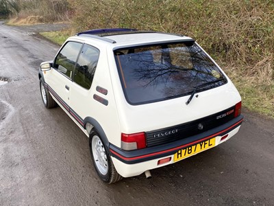 Lot 8 - 1990 Peugeot 205 GTi  1.6