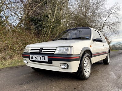 Lot 8 - 1990 Peugeot 205 GTi  1.6