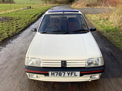 Lot 8 - 1990 Peugeot 205 GTi  1.6