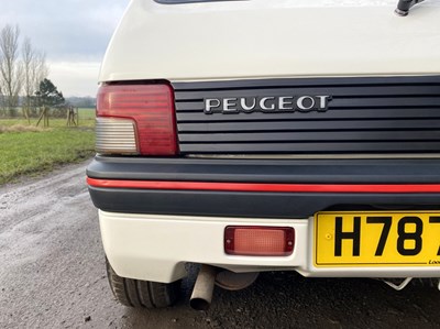 Lot 8 - 1990 Peugeot 205 GTi  1.6