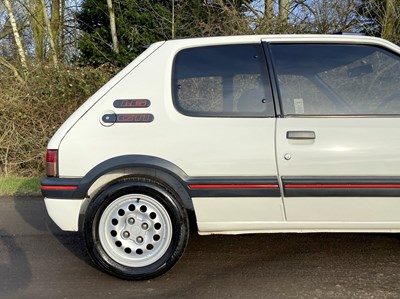 Lot 8 - 1990 Peugeot 205 GTi  1.6