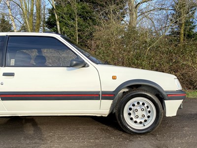 Lot 8 - 1990 Peugeot 205 GTi  1.6