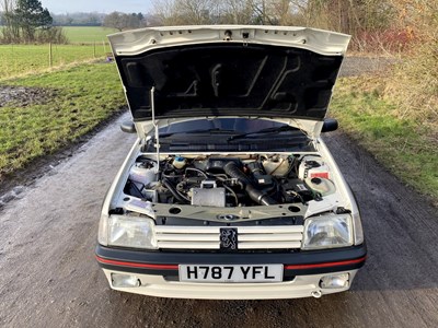 Lot 8 - 1990 Peugeot 205 GTi  1.6