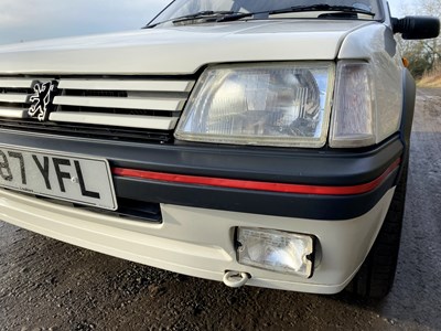 Lot 8 - 1990 Peugeot 205 GTi  1.6