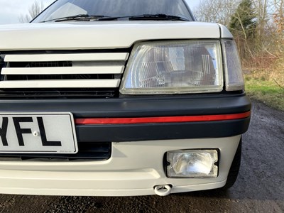 Lot 8 - 1990 Peugeot 205 GTi  1.6