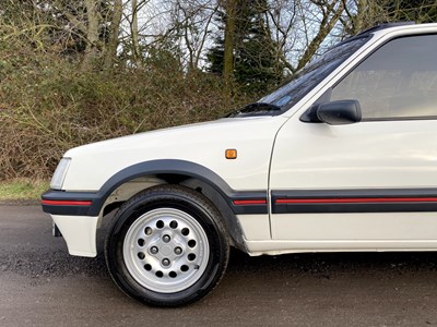 Lot 8 - 1990 Peugeot 205 GTi  1.6