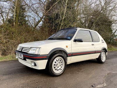 Lot 8 - 1990 Peugeot 205 GTi  1.6
