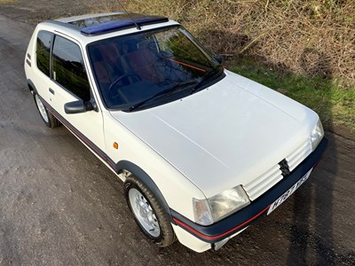 Lot 8 - 1990 Peugeot 205 GTi  1.6