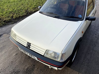 Lot 8 - 1990 Peugeot 205 GTi  1.6