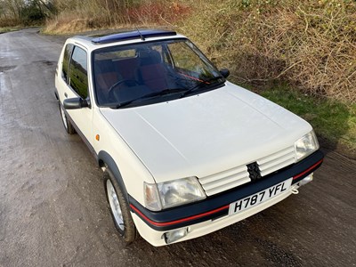 Lot 8 - 1990 Peugeot 205 GTi  1.6