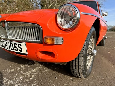 Lot 12 - 1978 MGB GT