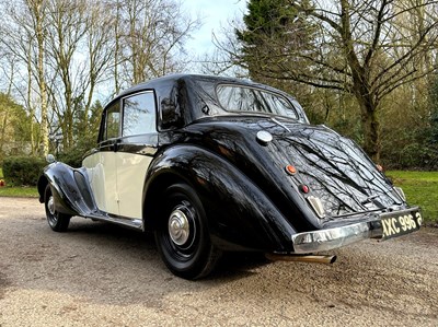 Lot 47 - 1952 Armstrong Siddeley Whitley Four-Light Saloon