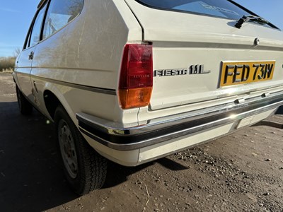 Lot 25 - 1979 Ford Fiesta 1.1L