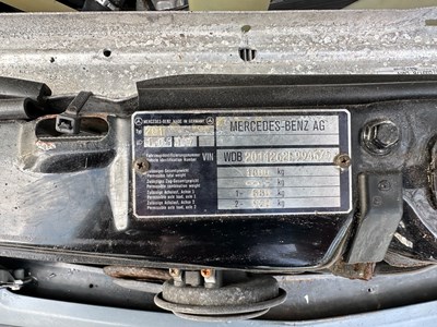 Lot 1 - 1992 Mercedes-Benz 190D