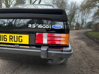 Lot 33 - 1983 Ford Escort RS1600i