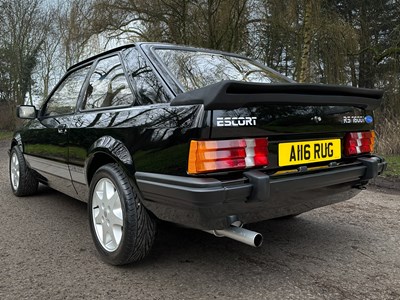 Lot 33 - 1983 Ford Escort RS1600i