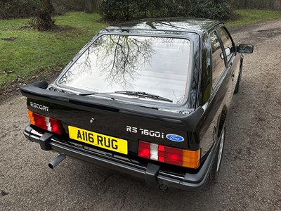 Lot 33 - 1983 Ford Escort RS1600i