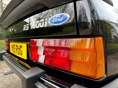 Lot 33 - 1983 Ford Escort RS1600i