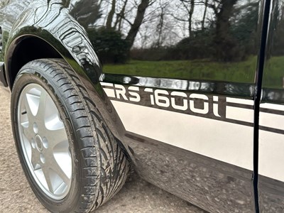 Lot 33 - 1983 Ford Escort RS1600i