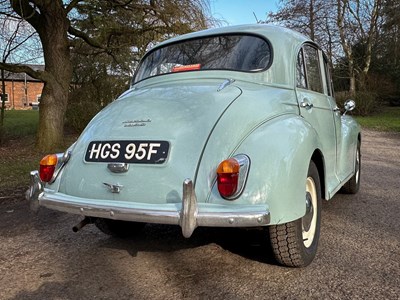 Lot 24 - 1967 Morris Minor 1000 Four-Door Saloon