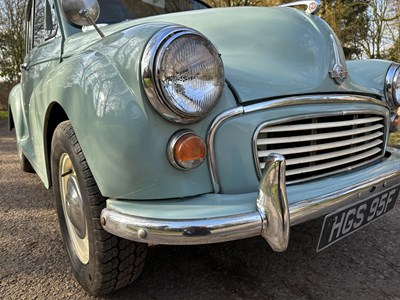 Lot 24 - 1967 Morris Minor 1000 Four-Door Saloon
