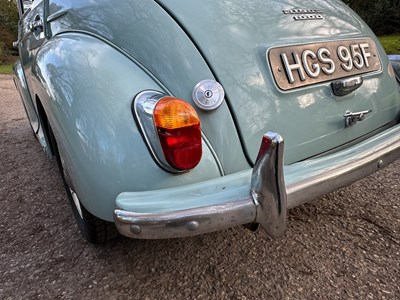 Lot 24 - 1967 Morris Minor 1000 Four-Door Saloon