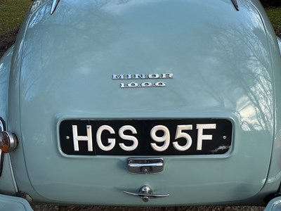 Lot 24 - 1967 Morris Minor 1000 Four-Door Saloon