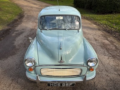 Lot 24 - 1967 Morris Minor 1000 Four-Door Saloon