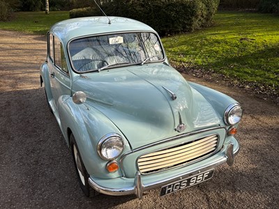 Lot 24 - 1967 Morris Minor 1000 Four-Door Saloon