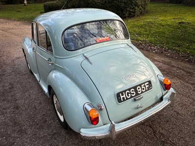 Lot 24 - 1967 Morris Minor 1000 Four-Door Saloon