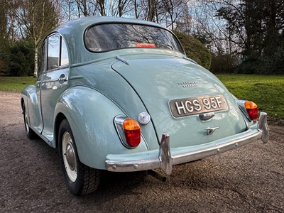 Lot 24 - 1967 Morris Minor 1000 Four-Door Saloon