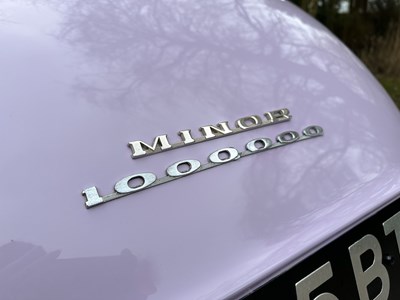 Lot 22 - 1961 Morris Minor Million