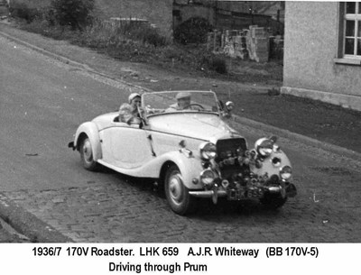 Lot 37 - 1936 Mercedes-Benz 170V Roadster