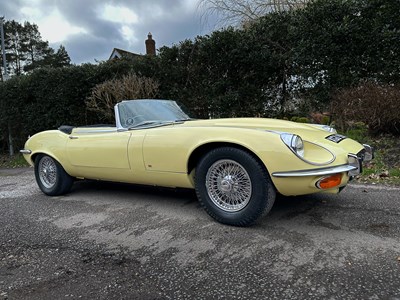Lot 45 - 1973 Jaguar E-Type Roadster 5.3