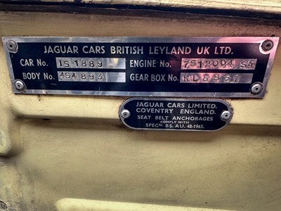 Lot 45 - 1973 Jaguar E-Type Roadster 5.3