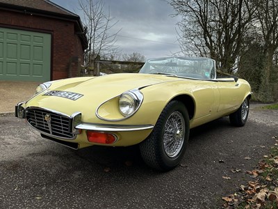 Lot 45 - 1973 Jaguar E-Type Roadster 5.3