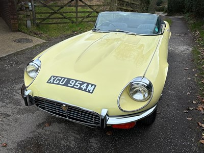 Lot 45 - 1973 Jaguar E-Type Roadster 5.3